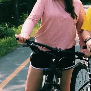 longsleeve salmon athletic nike shirt